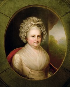Portrait de Martha Washington